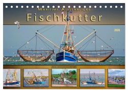 Cover-Bild zum Titel 'Maritime Augenblicke - Fischkutter (Tischkalender 2026 DIN A5 quer), CALVENDO Monatskalender' von 'Peter Roder'