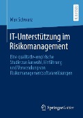 Cover-Bild zum Titel 'IT-Unterstützung im Risikomanagement' von 'Max Schwarz'