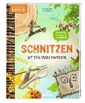 Cover-Bild zum Titel 'Schnitzen mit dem Taschenmesser' von 'Sonja Schirdewahn, Arne Schirdewahn'