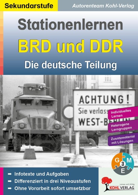 Stationenlernen BRD und DDR / Die deutsche Teilung - 