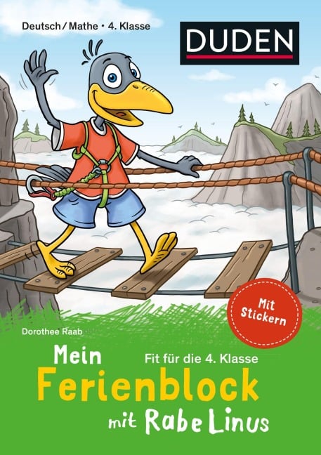 Mein Ferienblock mit Rabe Linus - Fit für die 4. Klasse - Dorothee Raab
