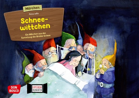 Schneewittchen. Kamishibai Bildkartenset. - Brüder Grimm