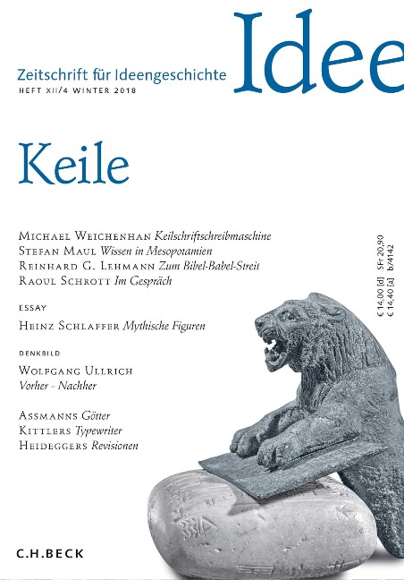 Zeitschrift für Ideengeschichte Heft XII/4 Winter 2018 - 