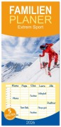 Cover-Bild zum Titel 'Familienplaner 2026 - Extrem Sport mit 5 Spalten (Wandkalender, 21 x 45 cm) CALVENDO' von 'Christa Kramer'