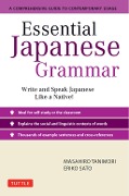 Cover-Bild zum Titel 'Essential Japanese Grammar' von 'Masahiro Tanimori, Eriko Sato'