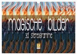 Magische Bilder - 3D Stereogramme (Wandkalender 2026 DIN A3 quer), CALVENDO Monatskalender - Renate Bleicher