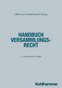 Cover-Bild zum Titel 'Handbuch Versammlungsrecht' von 'Norbert Ullrich, Andreas Heusch, Jana Lorenz, Michael Wernthaler, Oliver Jitschin'