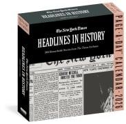 Cover-Bild zum Titel 'New York Times Headlines in History Page-A-Day(r) Calendar 2026' von 'Workman Calendars'