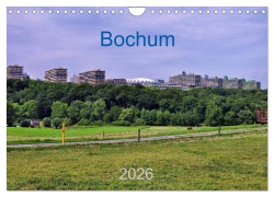 Cover-Bild zum Titel 'Bochum / Geburtstagskalender (Wandkalender 2026 DIN A4 quer), CALVENDO Monatskalender' von 'Uwe Reschke'