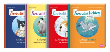 Cover-Bild zum Titel 'Tierische Helden - Paket' von 'Jessica Liedtke'