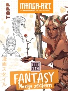 Cover-Bild zum Titel 'Fantasy Manga zeichnen' von 'Liliyth'