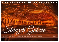 Cover-Bild zum Titel 'Steinzeit Galerie (Wandkalender 2026 DIN A4 quer), CALVENDO Monatskalender' von 'Kerstin Waurick'