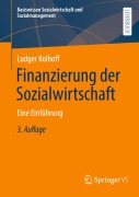 Cover-Bild zum Titel 'Finanzierung der Sozialwirtschaft' von 'Ludger Kolhoff'