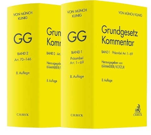 Grundgesetz-Kommentar Gesamtwerk. GG - 