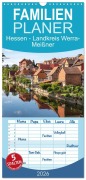 Cover-Bild zum Titel 'Familienplaner 2026 - Hessen - Landkreis Werra-Meißner mit 5 Spalten (Wandkalender, 21 x 45 cm) CALVENDO' von 'Peter Schickert'