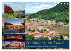 Cover-Bild zum Titel 'Heidelberg im Fokus (Tischkalender 2026 DIN A5 quer), CALVENDO Monatskalender' von 'Thorsten Assfalg'