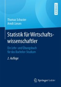 Cover-Bild zum Titel 'Statistik für Wirtschaftswissenschaftler' von 'Arndt Liesen, Thomas Schuster'