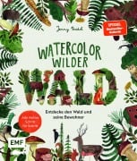Cover-Bild zum Titel 'Watercolor -Wilder Wald' von 'Jenny Boidol'