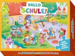 Cover-Bild zum Titel 'Mein buntes Mini-Puzzle - Hallo Schule!' von ''