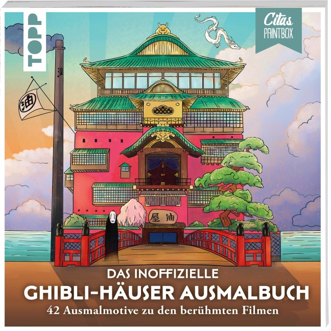Das inoffizielle Ghibli-Häuser Ausmalbuch - Citas. Paintbox