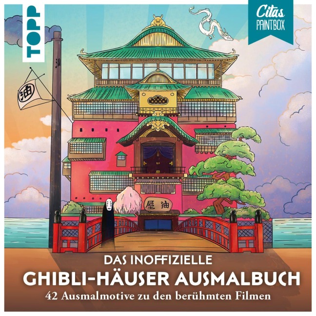Das inoffizielle Ghibli-Häuser Ausmalbuch - Citas. Paintbox