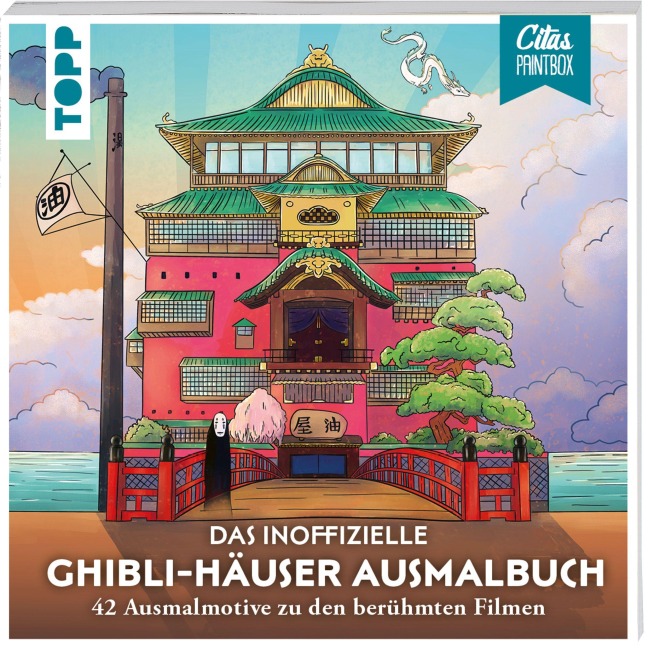 Das inoffizielle Ghibli-Häuser Ausmalbuch - Citas. Paintbox