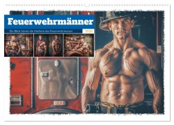 Cover-Bild zum Titel 'Feuerwehrmänner (Wandkalender 2026 DIN A2 quer), CALVENDO Monatskalender' von 'Steffen Gierok-Latniak'