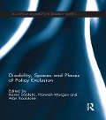 Cover-Bild zum Titel 'Disability, Spaces and Places of Policy Exclusion' von ''