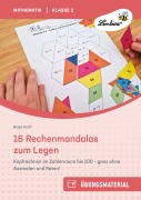 Cover-Bild zum Titel '16 Rechenmandalas zum Legen' von 'Birgit Kraft'