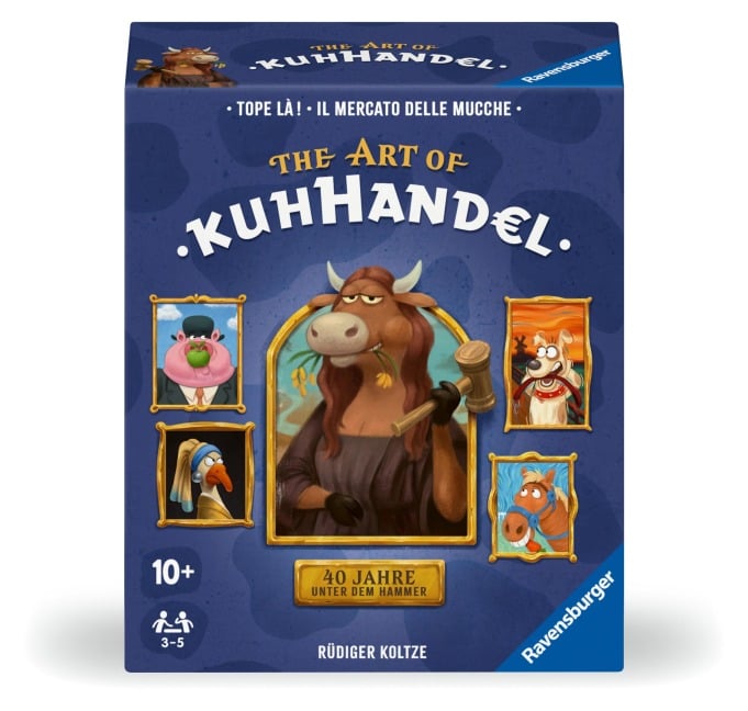 Kuhhandel 40 Jahre Jubiläumsedition - Kartenspiel ab 10 Jahre - Rüdiger Koltze