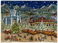 Adventskalender "Weihnachtsmarkt an der Burg - Piotre