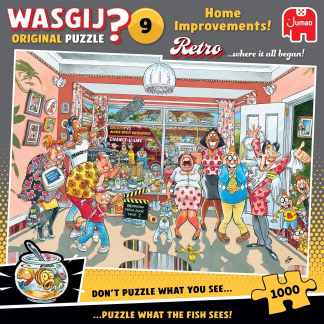 Wasgij Retro Original 9 - Reine Geschmackssache - Puzzle 1000 Teile - 