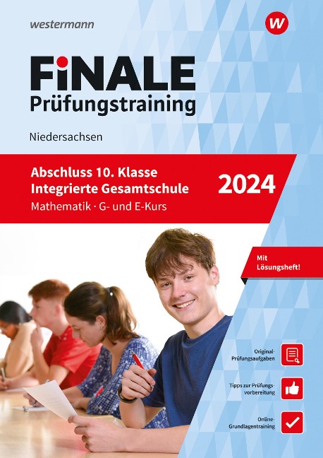 FiNALE Prüfungstraining Abschluss Integrierte Gesamtschule Niedersachsen. Mathematik 2024 - Julia Hartmann, Jutta Klein