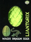 Drachenei "MagiX Dragon Egg LIANTORIX", grün, Drachen 22,5 cm & Ei 8 cm - 
