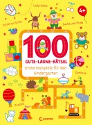 Cover-Bild zum Titel '100 Gute-Laune-Rätsel - Erste Malspiele für den Kindergarten' von ''