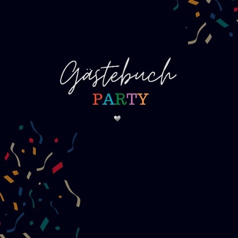 Gästebuch Party- Gästebuch Blanko - Sophie D. Kleemann