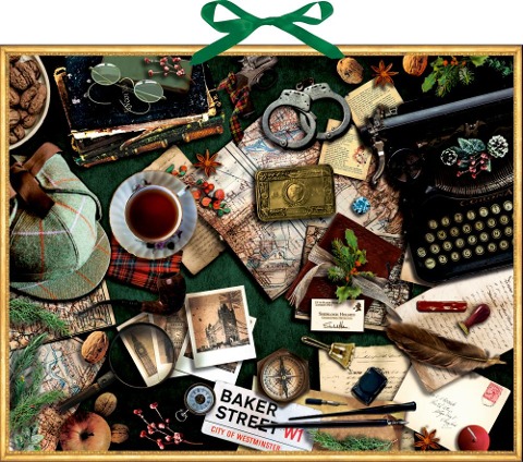 Zettelkalender - Krimi-Advent mit Sherlock Holmes - 