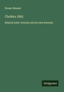 Cover-Bild zum Titel 'Choléra 1865' von 'Ernest Mesnet'
