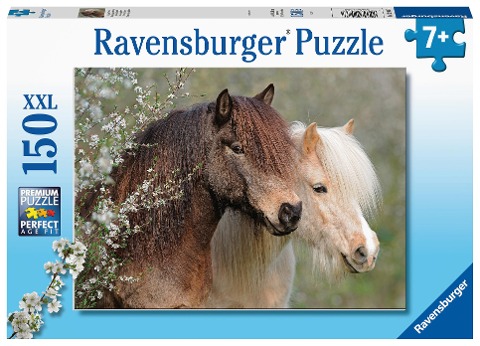 Ravensburger Kinderpuzzle 12986 - Schöne Pferde 150 Teile XXL - Puzzle für Kinder ab 7 Jahren - 