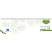 Cover-Bild zum Titel 'Tischquerkalender Perfo XL Recycling 2026 - 36,2x10,6 cm - 1 Woche auf 2 Seiten - Stundeneinteilung 7 - 20 Uhr - jeder Tag einzeln abtrennbar - 136-0700' von ''