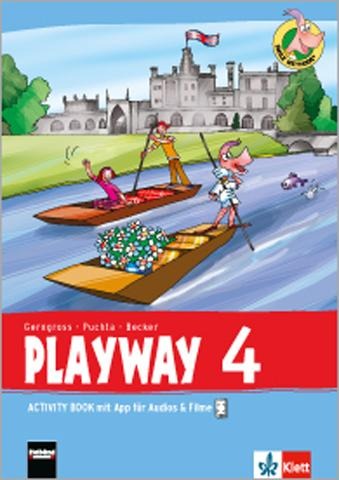 Playway. Für den Beginn ab Klasse 1. Activity Book mit App für Filme&Audios. 4. Schuljahr - 