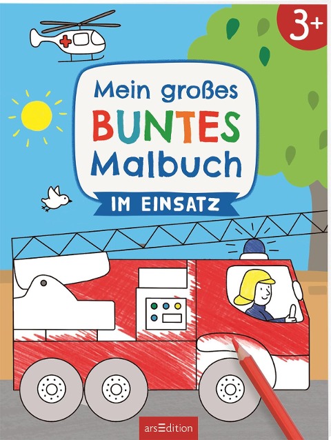 Mein großes buntes Malbuch - Im Einsatz - 