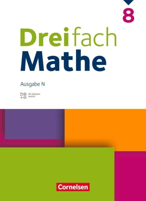 Dreifach Mathe 8. Schuljahr - Schulbuch - Ute Egan, Anja Buchmann, Godehard Stein, Klaus Heckner, Jacqueline Weecks