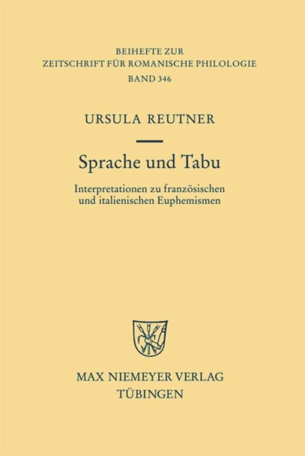 Sprache und Tabu - Ursula Reutner