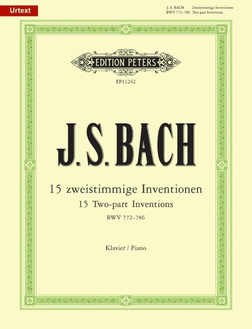 15 zweistimmige Inventionen - Johann Sebastian Bach