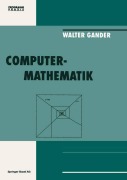 Cover-Bild zum Titel 'Computermathematik' von 'Gander'