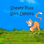 Cover-Bild zum Titel 'Sneaky Puss Goes Outside (French)' von 'Pauline Malkoun'