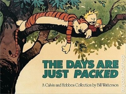 Calvin and Hobbes. The Days Are Just Packed - Bill Watterson