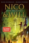 Cover-Bild zum Titel 'Nico und Will - Reise ins Dunkel' von 'Rick Riordan, Mark Oshiro'