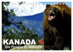 Cover-Bild zum Titel 'Kanada - Das Paradies für Entdecker (Tischkalender 2026 DIN A5 quer), CALVENDO Monatskalender' von 'Elisabeth Stanzer'